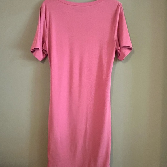 Pink Ruched Dress - Picture 2 of 3